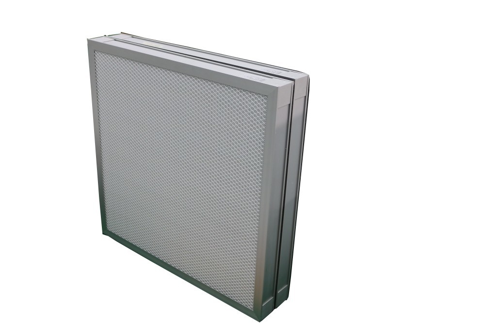 Система H13 H14 HVAC лаборатории AHU мини плиссирует фильтр клобука HEPA подачи