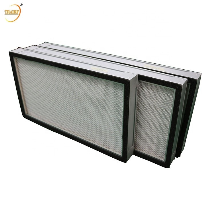 Коробка EN182 фильтра воздушного фильтра HEPA Glassfiber HEPA DOP 99%