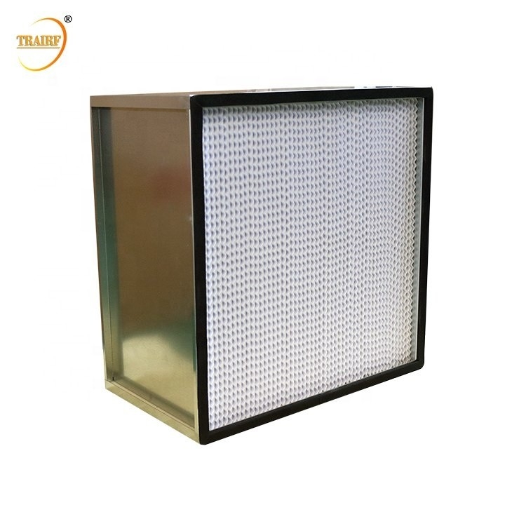 300*550*300mm H12 H13 глубоко плиссируют фильтр HEPA для клобука ламинарной подачи