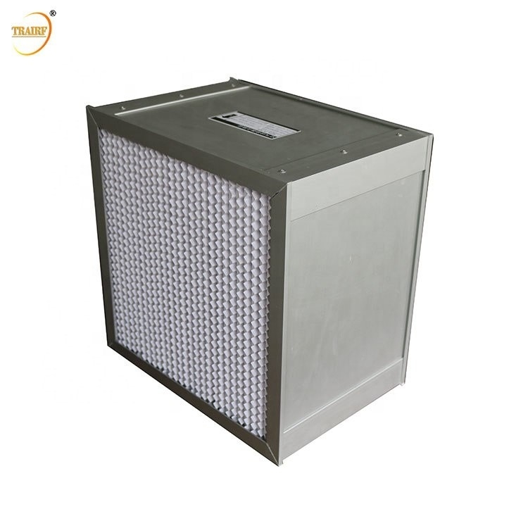 300*550*300mm H12 H13 глубоко плиссируют фильтр HEPA для клобука ламинарной подачи