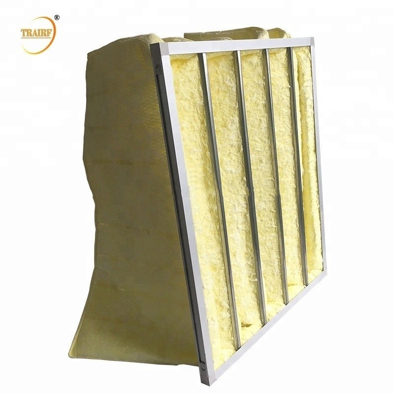 Ткань Nonwoven F7 F8 F9 микро- стекло - воздушные фильтры кармана будочки краски волокна