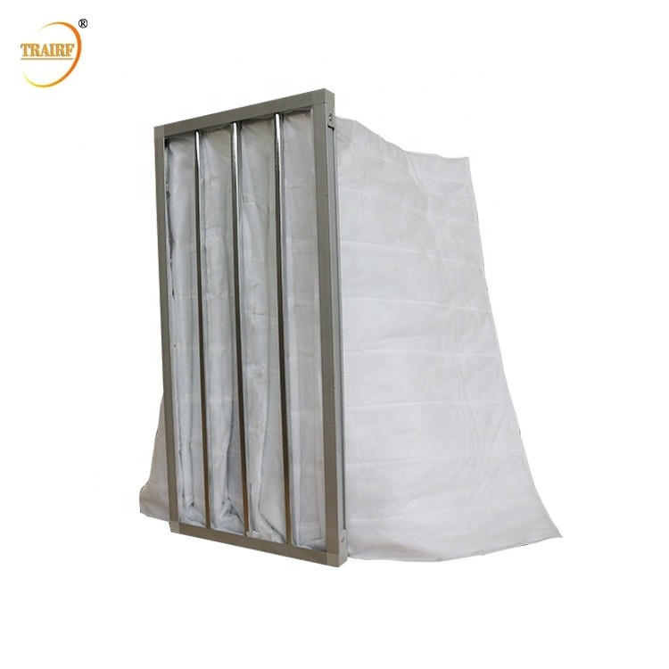Nonwoven ткань плавит надутый воздушный фильтр сумки кармана для кондиционирования воздуха