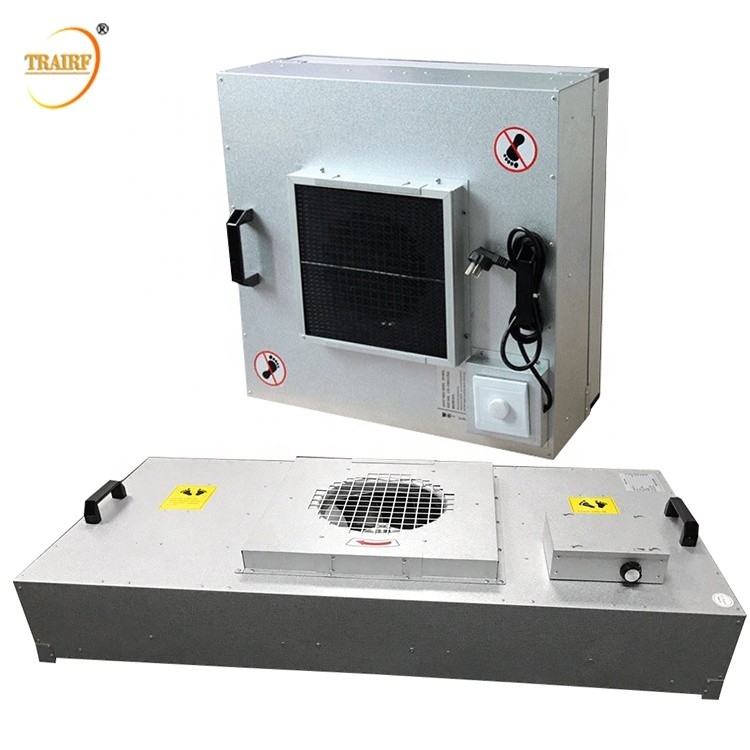 Блок AC220V 50Hz фильтра FFU ISO серебряный HEPA для чистой будочки
