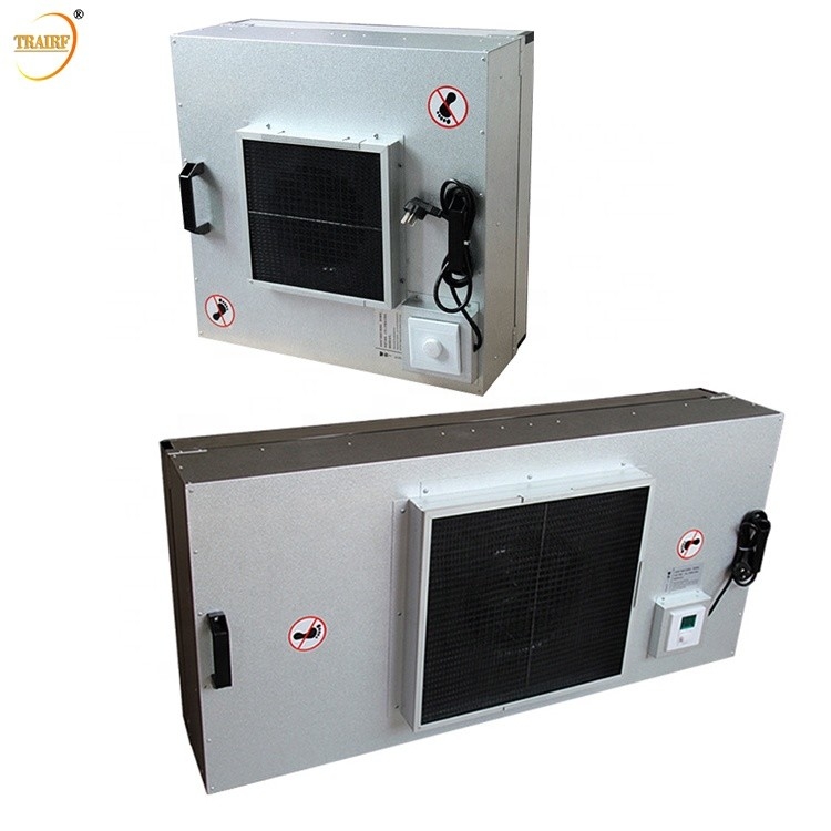 Блок AC220V 50Hz фильтра FFU ISO серебряный HEPA для чистой будочки