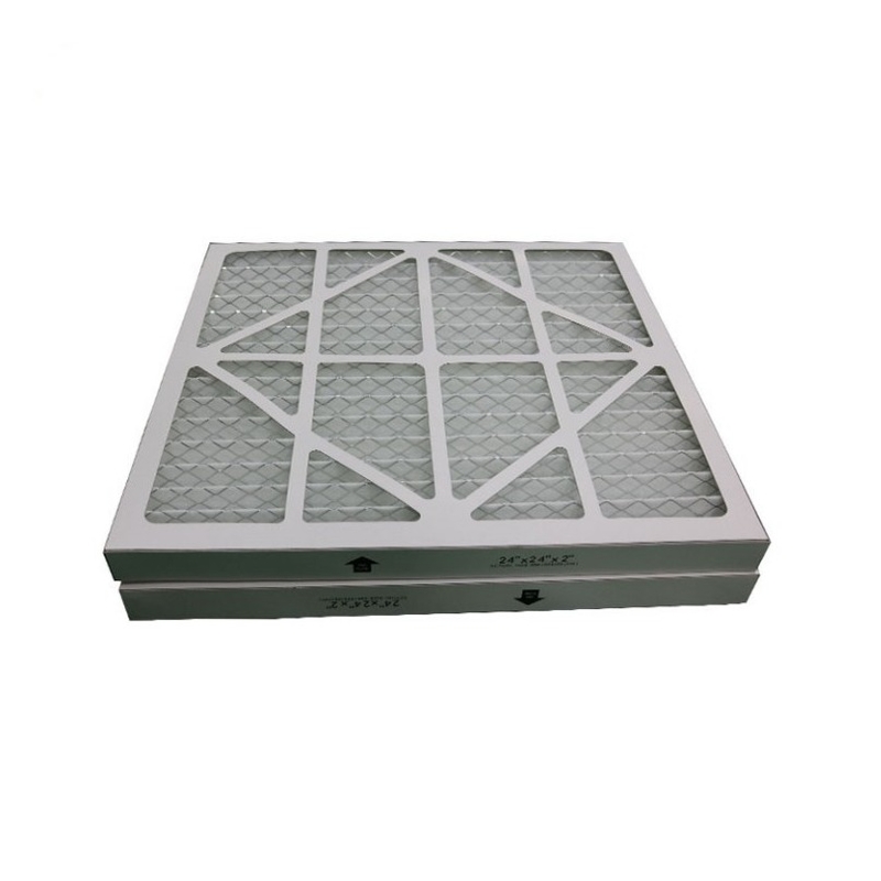24*24*2cm плиссированная система вентиляции воздушного фильтра для HVAC G4