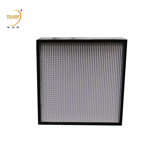 Глубокий плетеный сепаратор с ламинарной капсулой для потока H13 H14 Hepa Filter