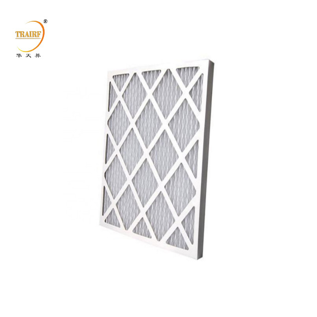 Картонный каркас Merv Pleated HVAC AC Furnace Префильтр воздуха